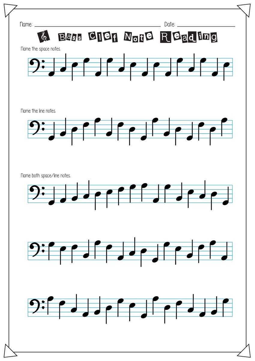 13 Music Notes Worksheets Free PDF At Worksheeto