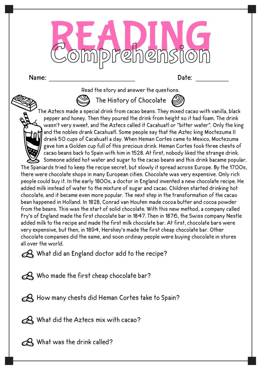 16 Comprehension Reading English Worksheets Free PDF At Worksheets Library 7th Grade Reading Comprehension Worksheets Printable Passages Questions