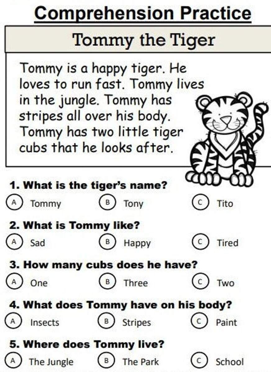 20 Reading Comprehension Stories Multiple Choice Etsy Finland