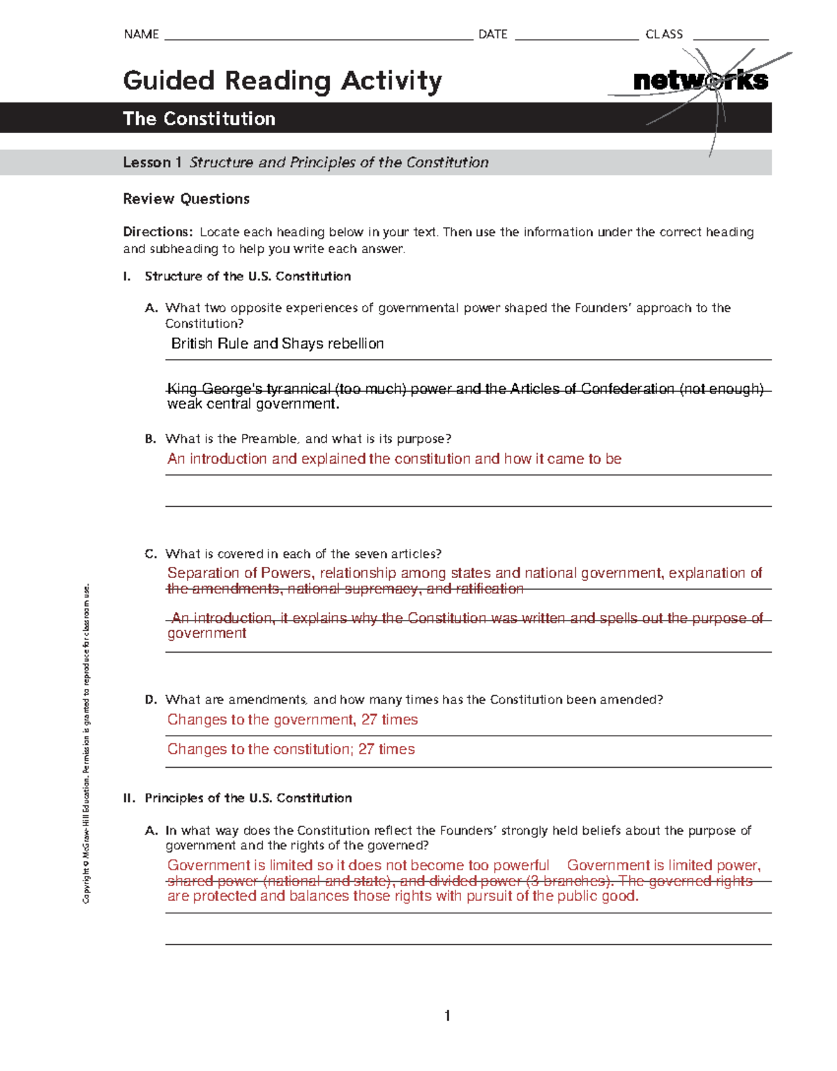 3 1 Guided Reading Structure And Principles Of The Constitution Studocu 3 1 Guided Reading Structure And Principles Of The Constitution Studocu