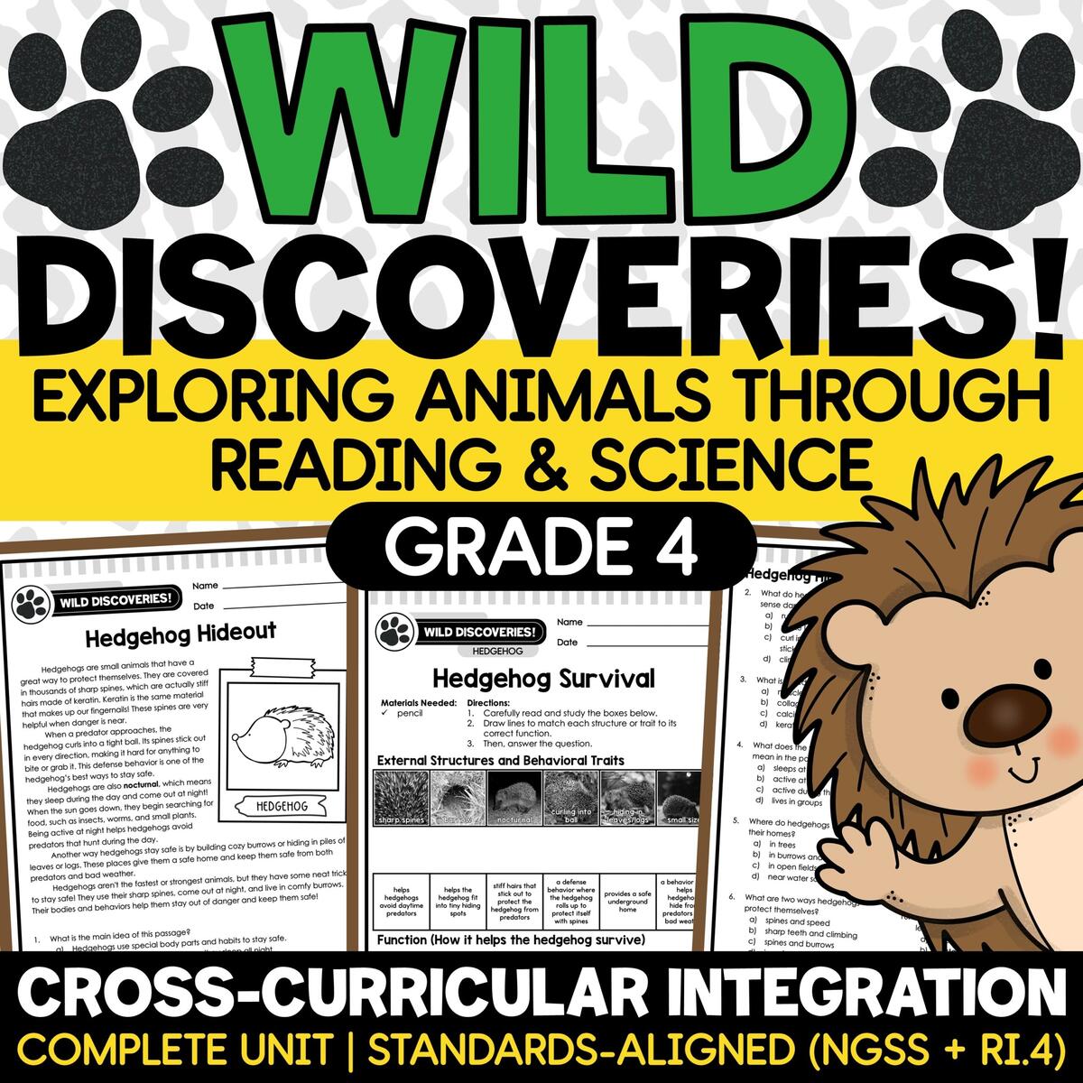 3rd 4th 5th Grade Life Science Worksheets Reading Comprehension Passages Bundle A Love Of Teaching Kim Miller