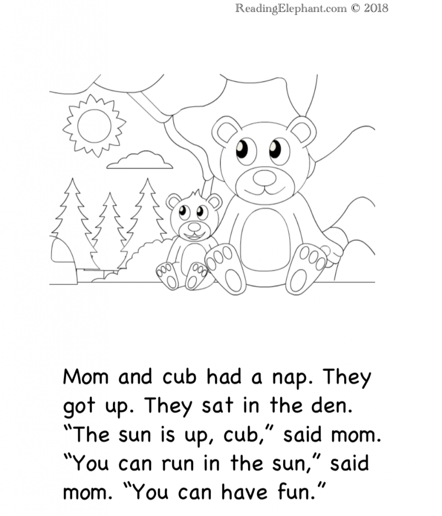 5 Year Old Reading Level Reading Elephant
