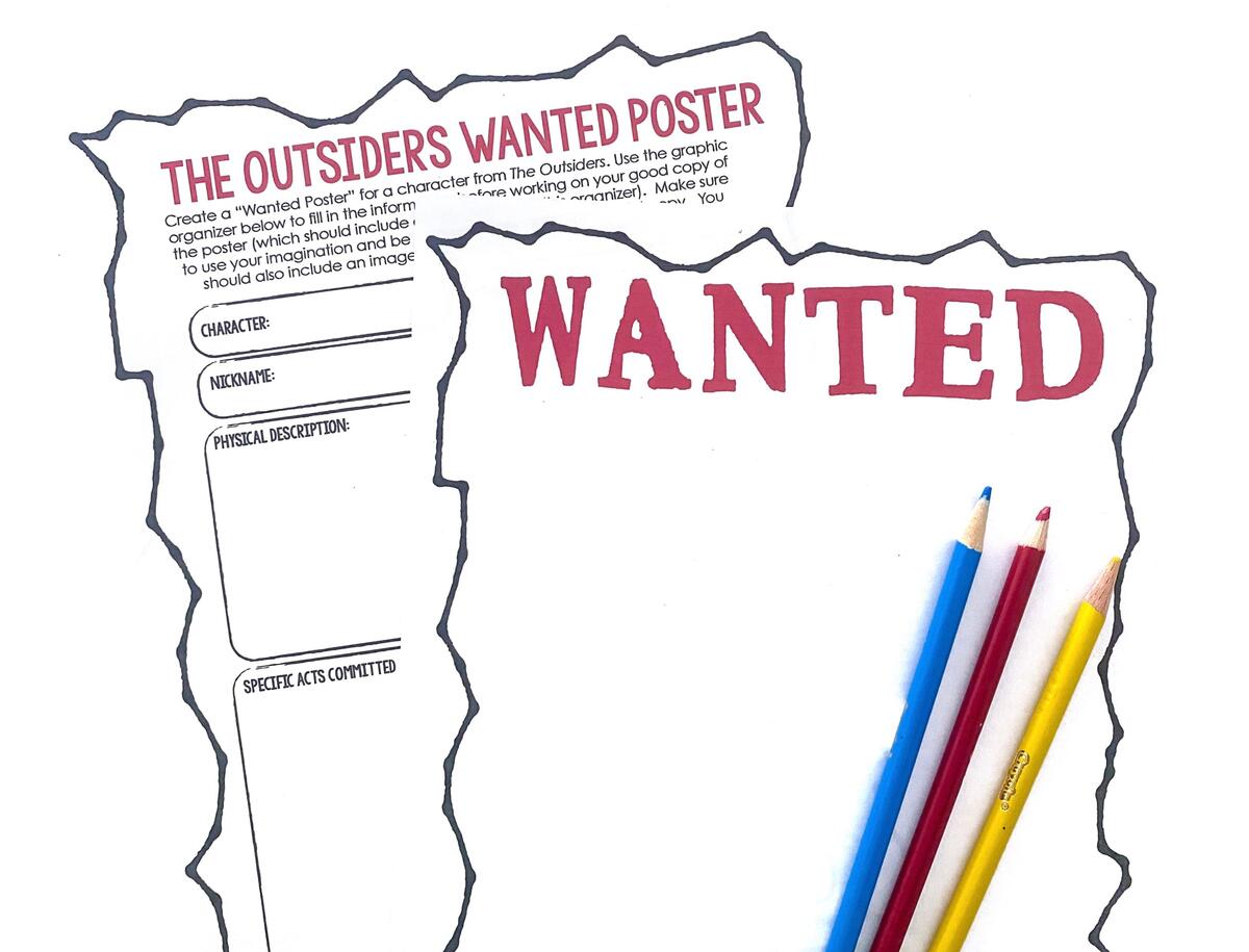7 Creative Activities To Teach The Outsiders By S E Hinton Presto Plans 7 Creative Activities To Teach The Outsiders By S E Hinton Presto Plans