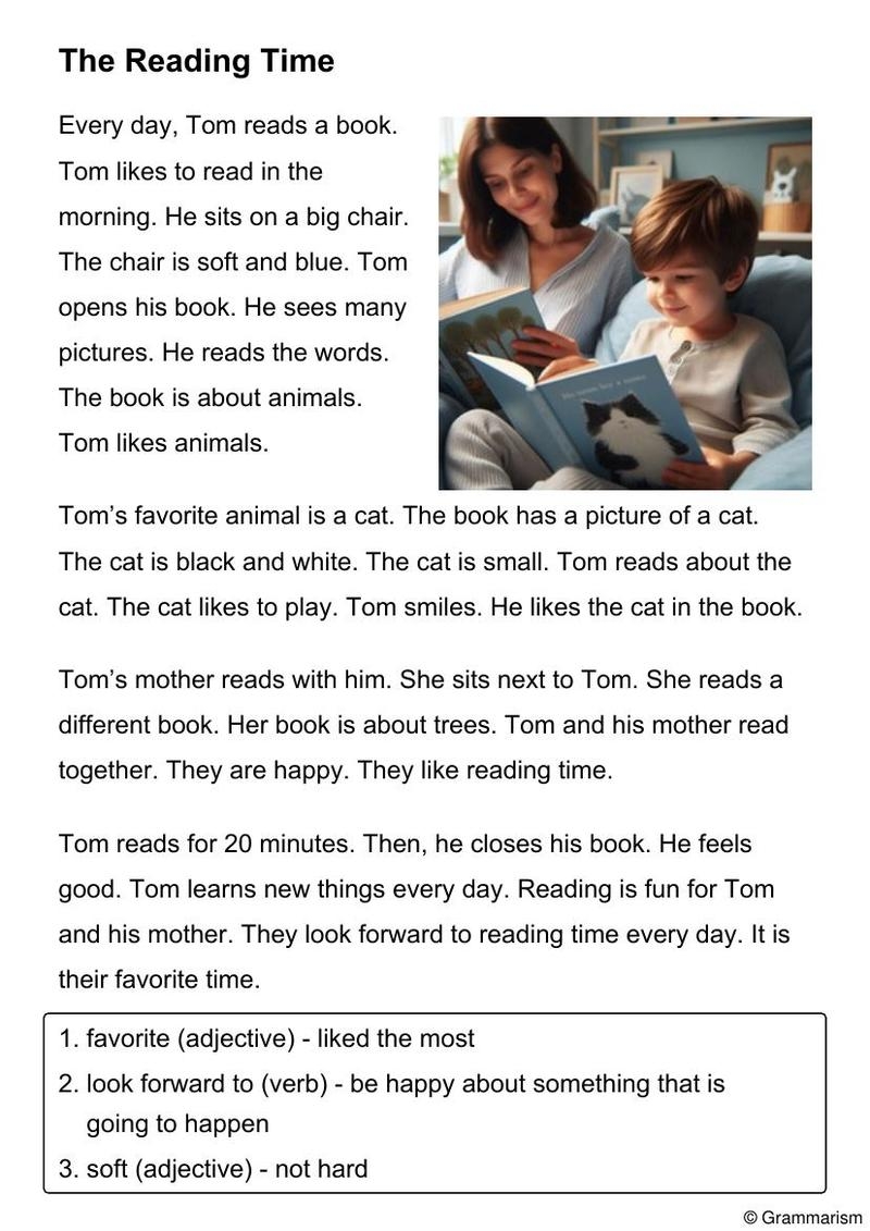 702 Beginner English Reading Comprehension Worksheets Grammarism Reading Comprehension Worksheet Free Printable Digital PDF
