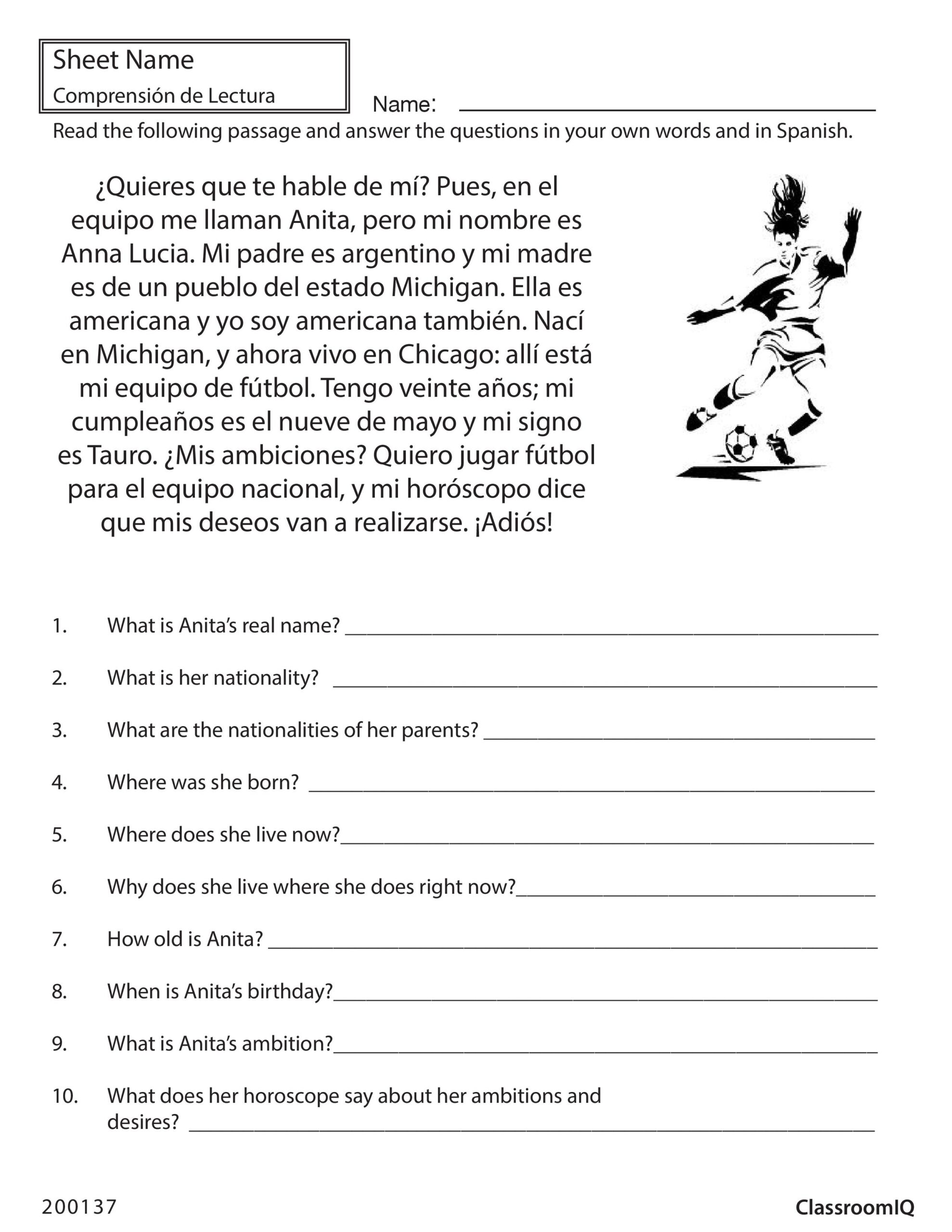 Spanish Reading Practice For Beginners House Picture Match Spanish Playground