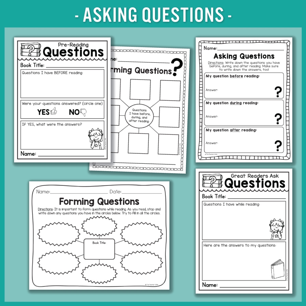 90 Reading Comprehension Worksheets Graphic Organizers For Any Book 90 Reading Comprehension Worksheets Graphic Organizers For Any Book