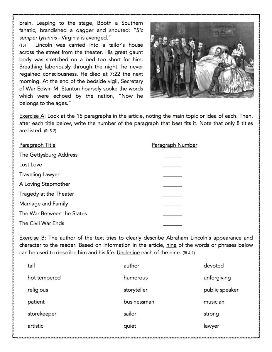 Abraham Lincoln U S President Biography And Assessment Classful