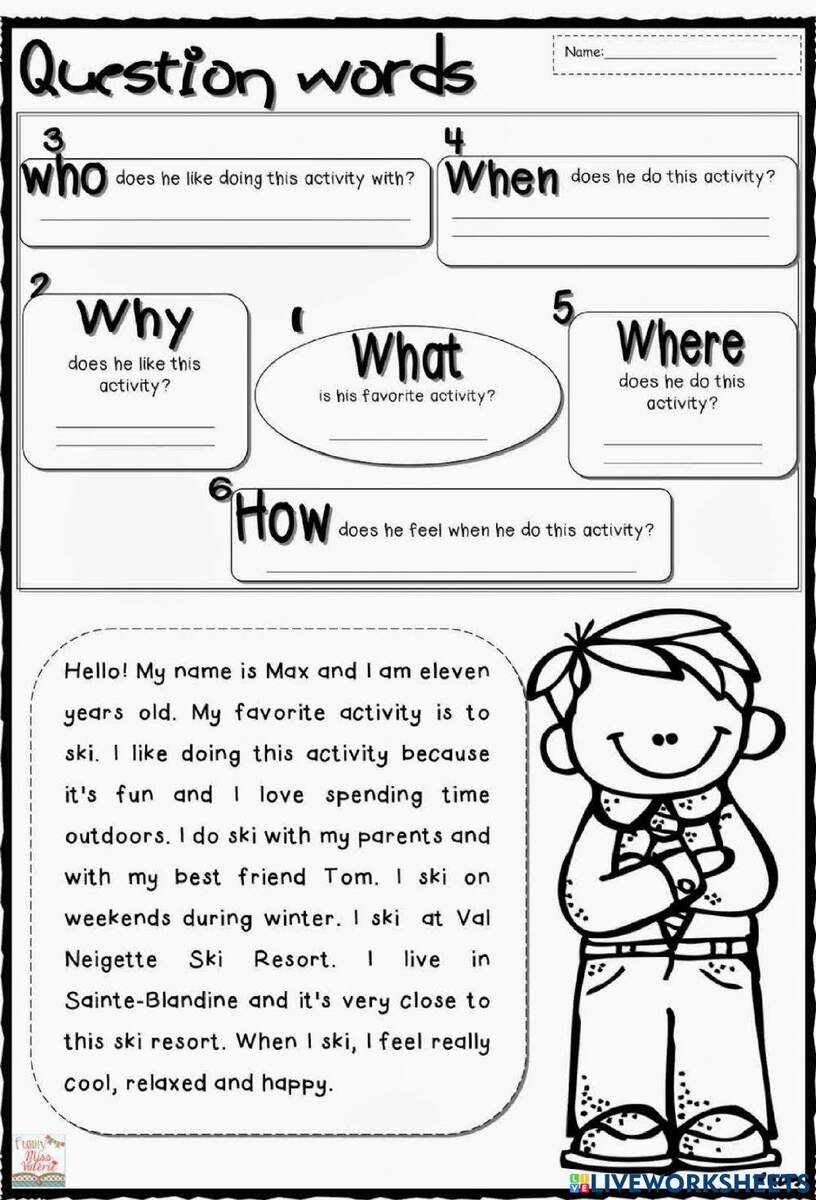 Asking Questions Reading Comprehension Strategies Online Exercise Worksheets Library 19 Unique 3rd Grade Reading Comprehension Activities
