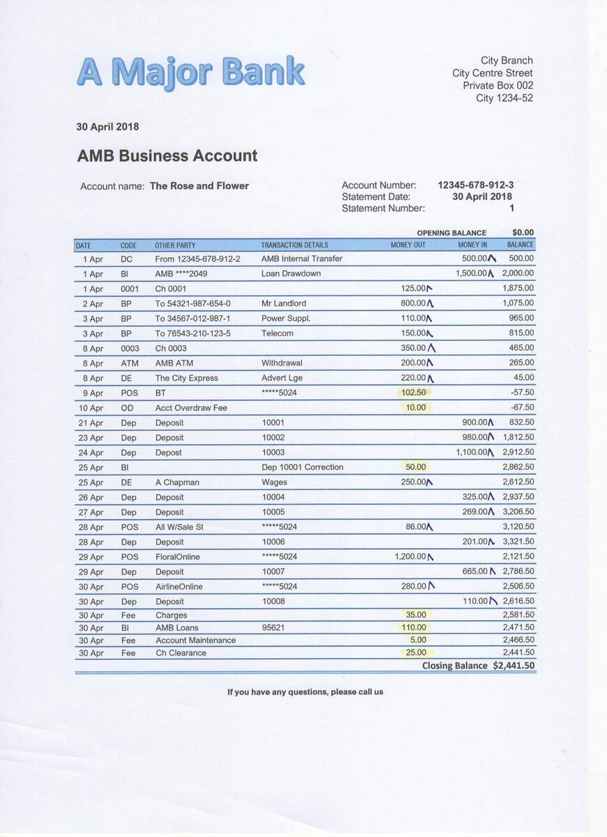 Bank Reconciliation Exercises And Answers Free Downloads
