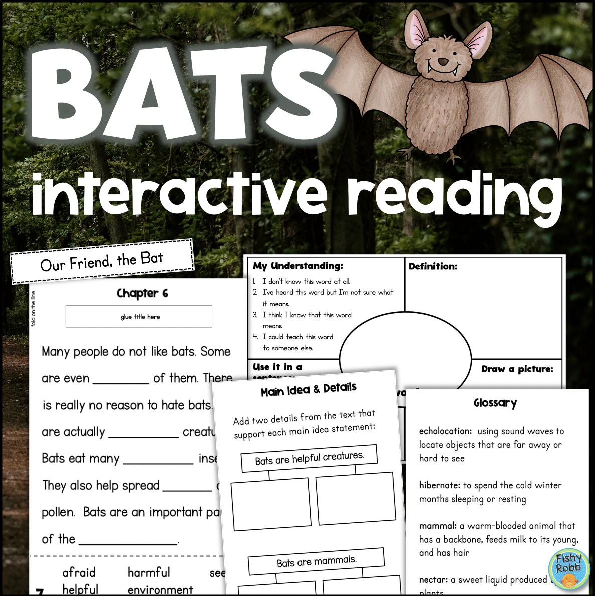 BATS Nonfiction Reading Comprehension Main Idea Made By Teachers