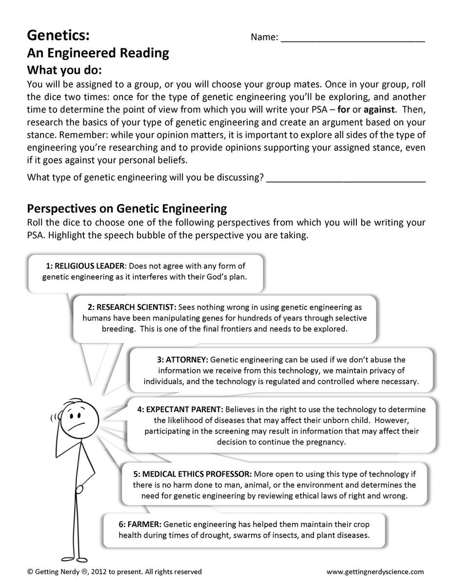 Biotechnology And Genetic Engineering PowerPoint Notes And Project Biotechnology And Genetic Engineering PowerPoint Notes And Project