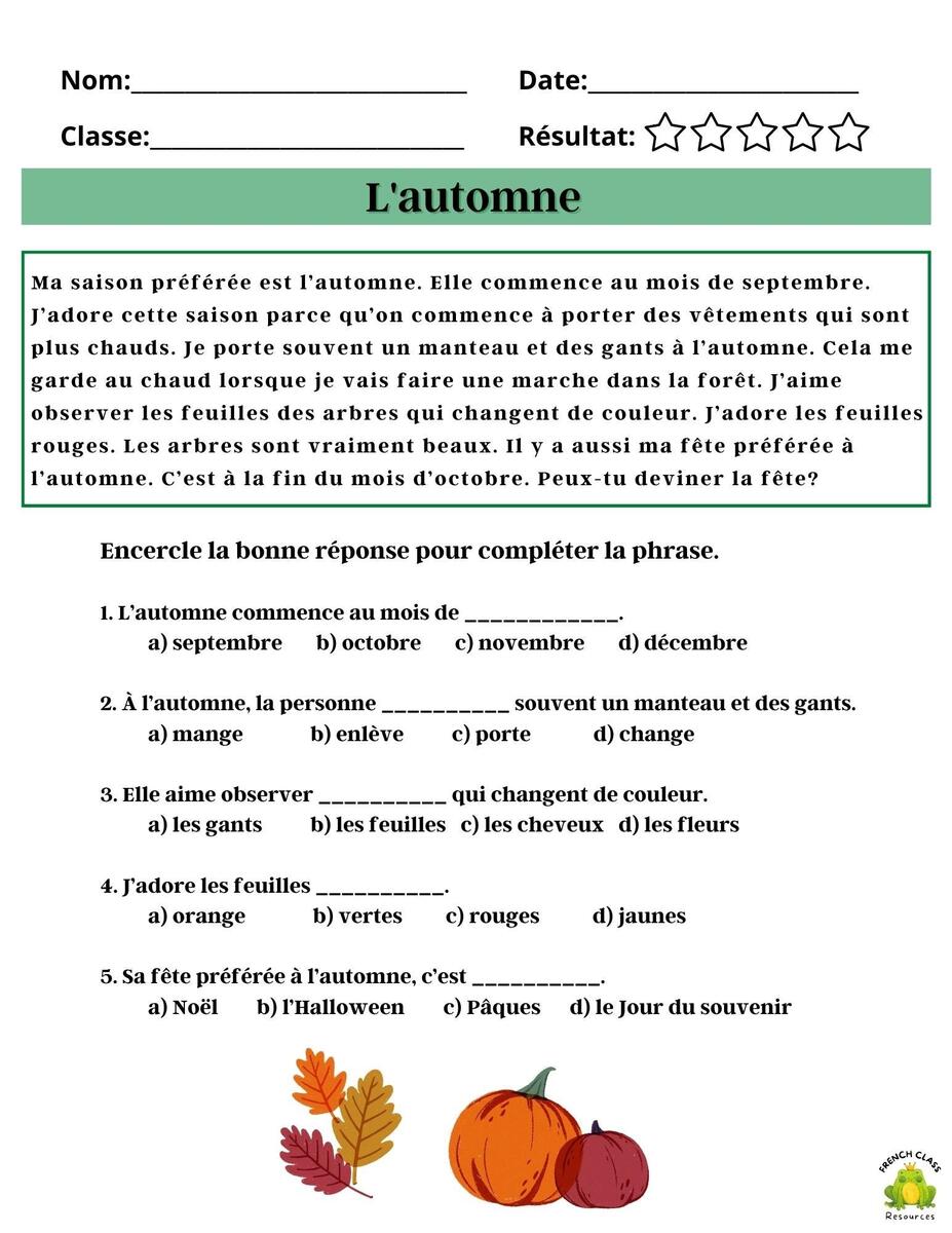 Buy Basic French Reading Comprehension French Learning Classroom Printable Reading Passages Beginner Levels Basic French Themes Vocabulary Online In India Etsy