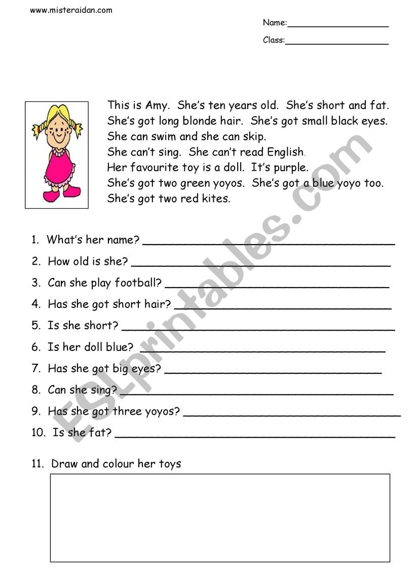 Can Ability Reading And Comprehension ESL Worksheet By Amanda Ambires Can Ability Reading And Comprehension ESL Worksheet By Amanda Ambires