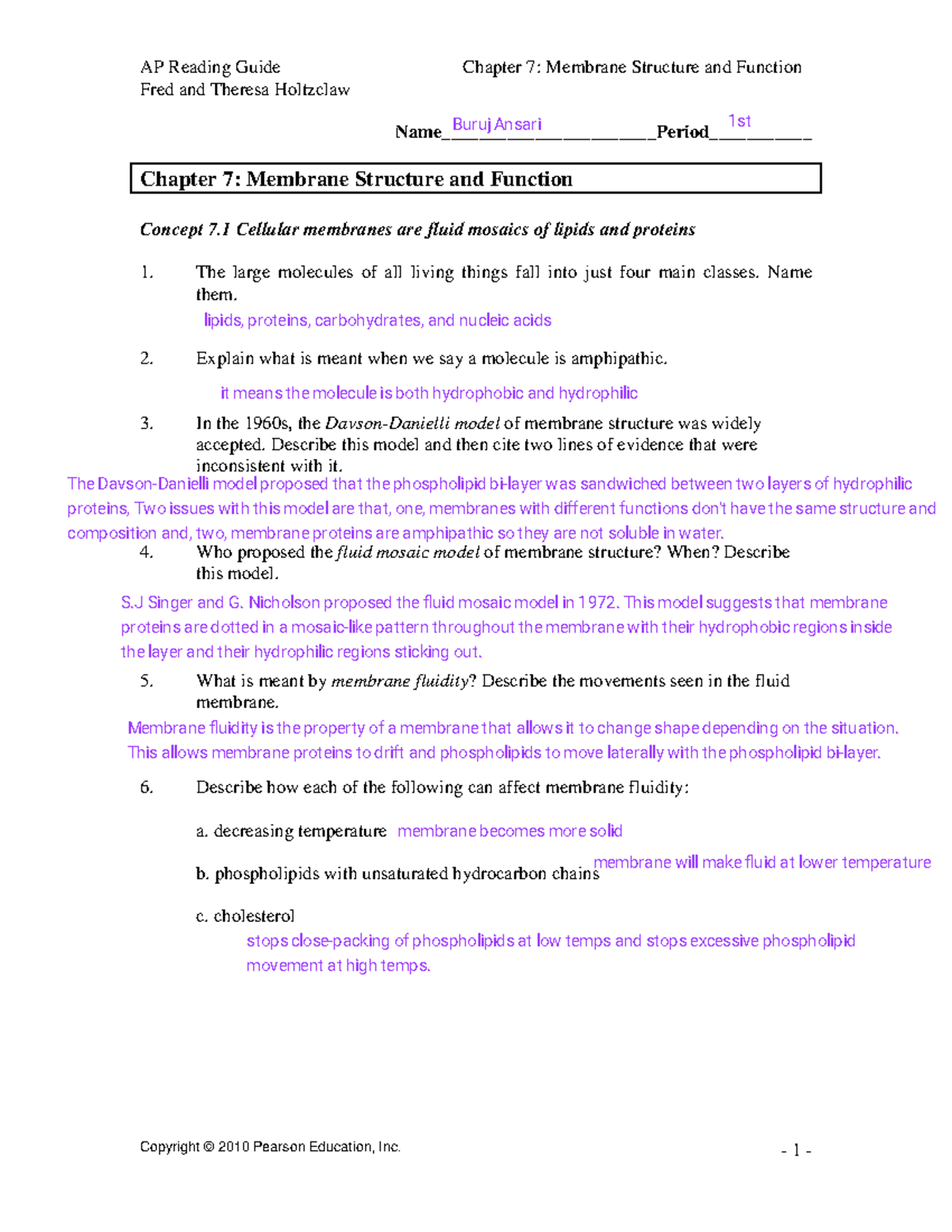 Cell Membranes Explained Buruj Ansari Chapter 7 Notes Studocu Cell Membranes Explained Buruj Ansari Chapter 7 Notes Studocu