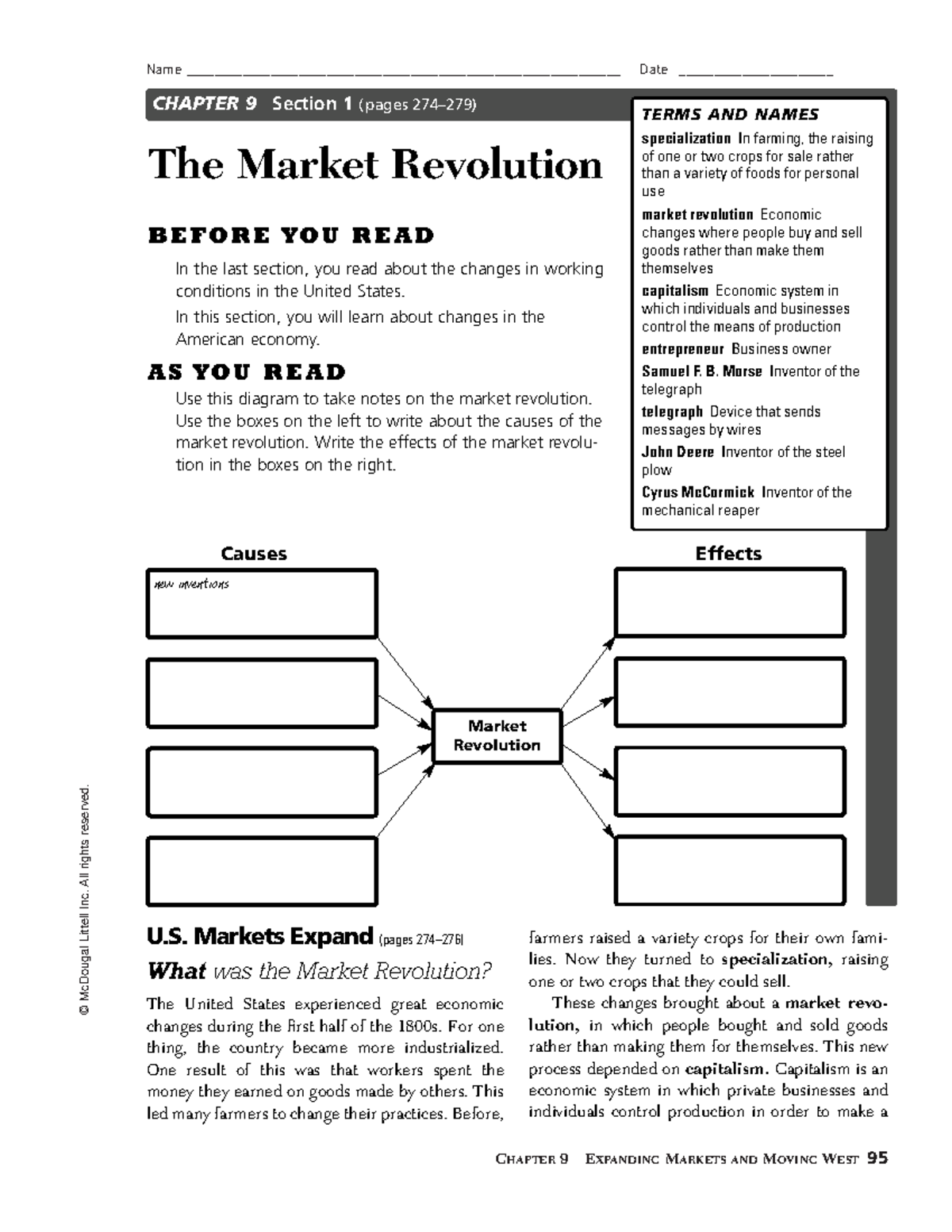 Ch 9 Packet Expanding Markets And Westward Movement In U S History Studocu PPT Ch 9 PowerPoint Presentation Free Download ID 6595888