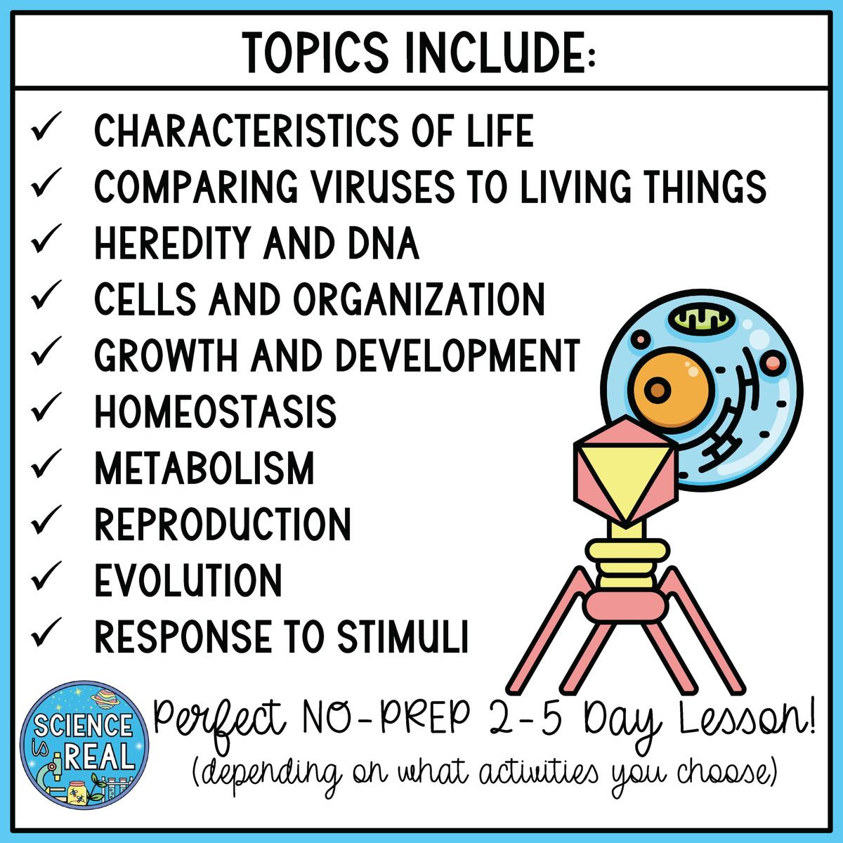 Characteristics Of Life Are Viruses Alive Reading Comprehension And CER Activities Classful