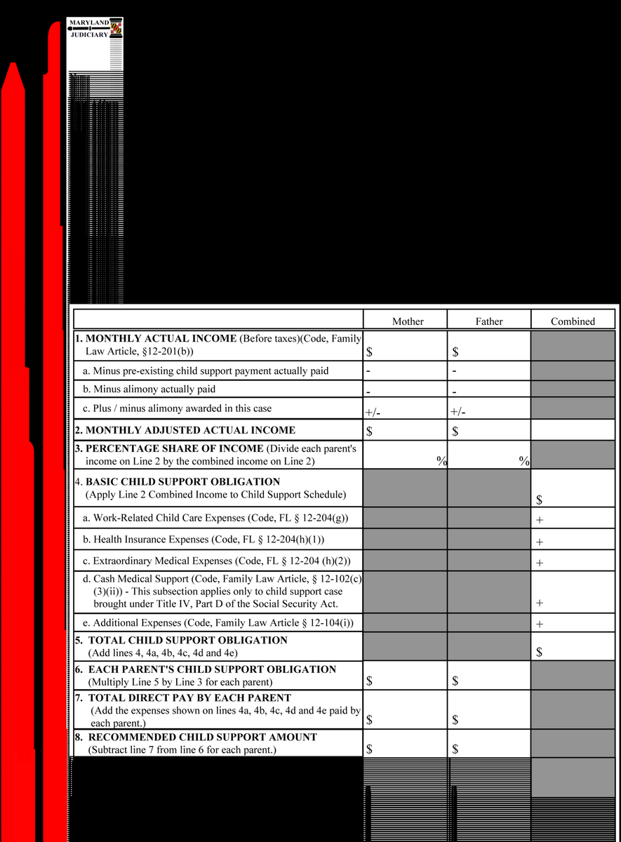 Child Support Obligation Worksheet Calculate Support Payments Efficiently 32 Free Child Support Agreement Templates PDF MS Word