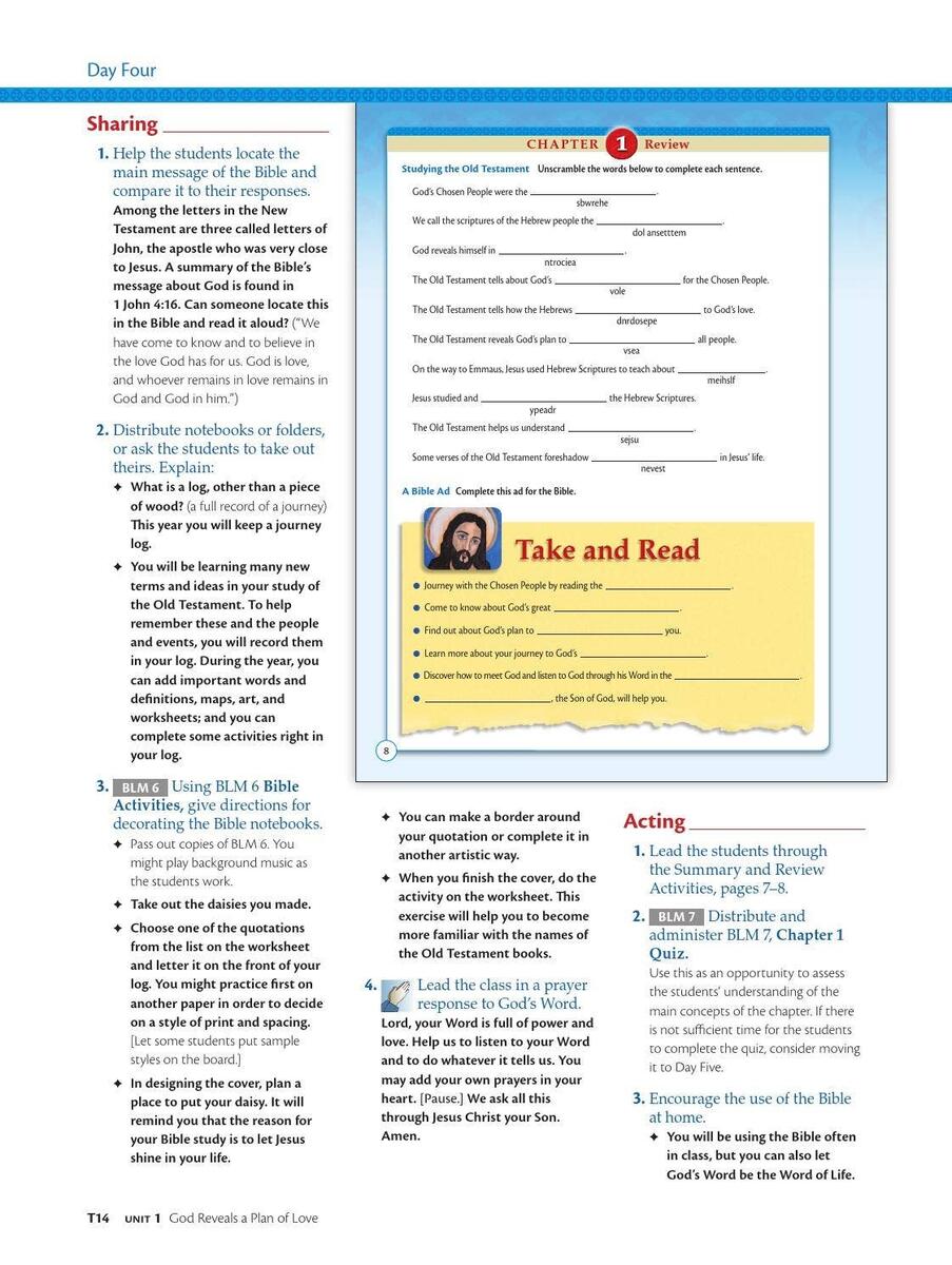 Christ Our Life 2016 Grade 6 Teacher School Edition By Loyola Press Issuu Conscience Worksheet Christian Morality Crossword