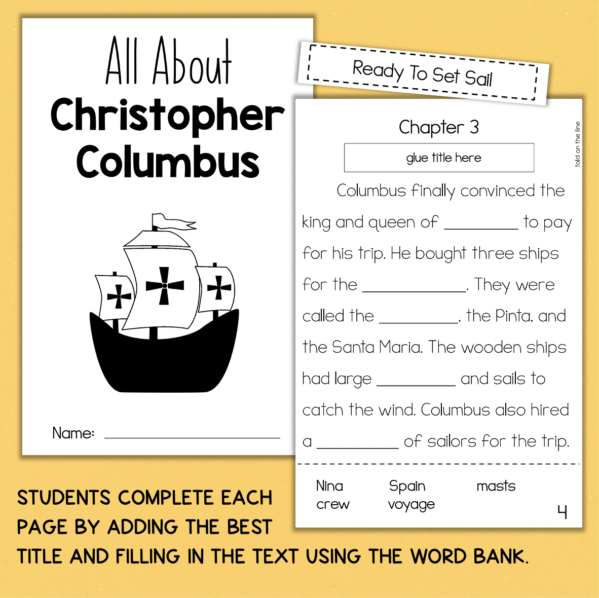 Christopher Columbus Reading Comprehension Made By Teachers Christopher Columbus Reading Comprehension Made By Teachers