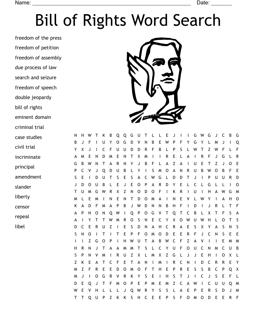 Civil Liberties And Civil Rights Crossword WordMint Civil Liberties And Civil Rights Crossword WordMint