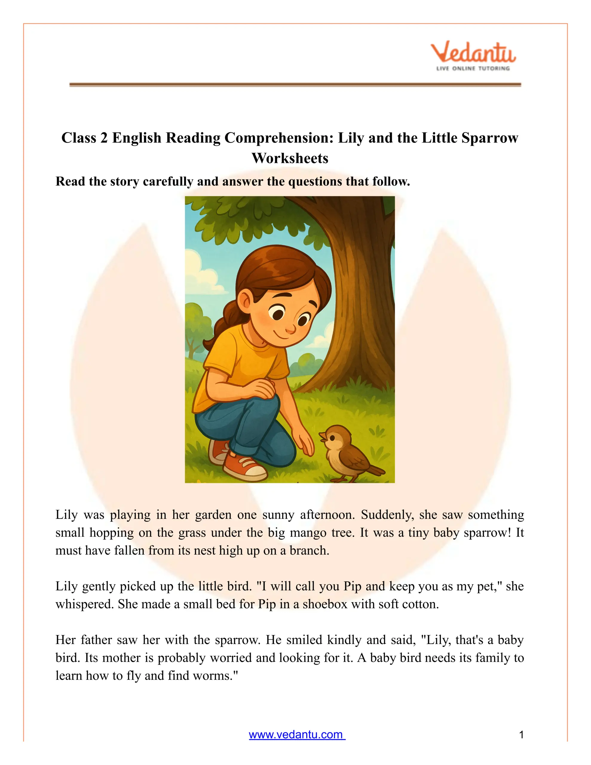 Class 2 Reading Comprehension Here Is A Nest Worksheet PDF Class 2 Reading Comprehension Here Is A Nest Worksheet PDF