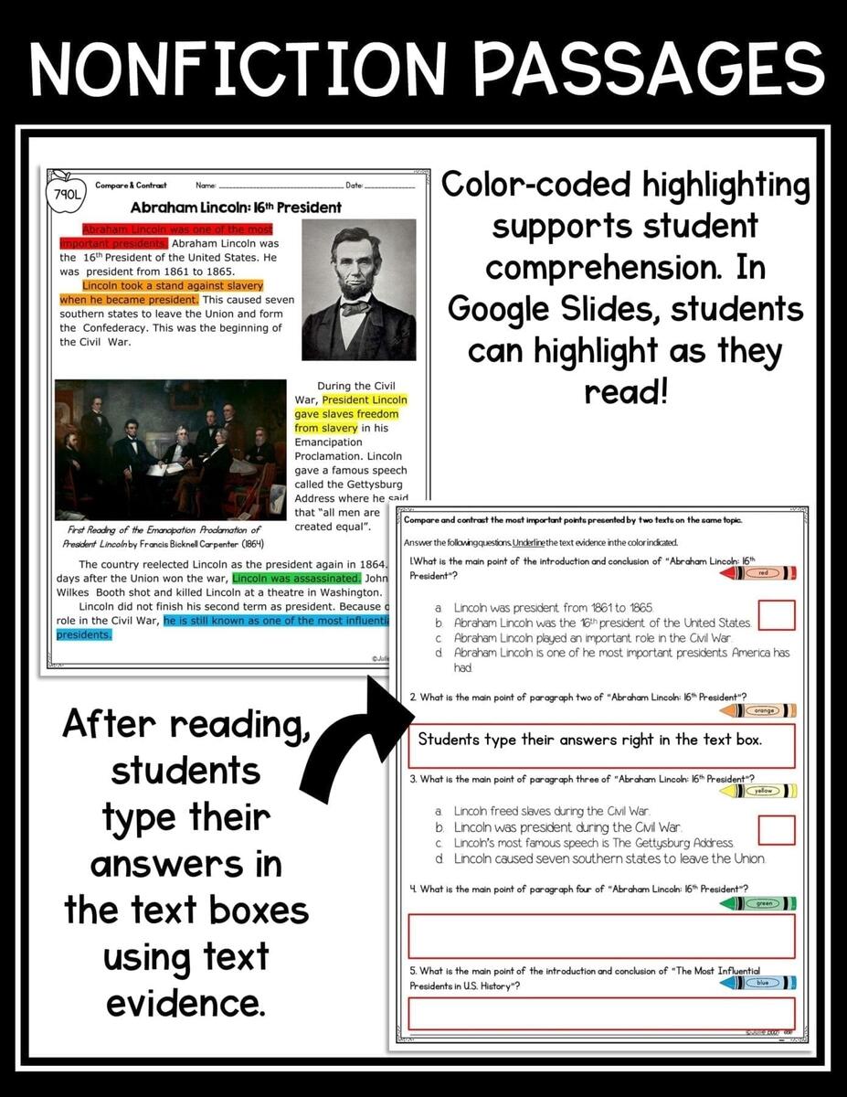 Compare Contrast 2nd 3rd Grade MagiCore