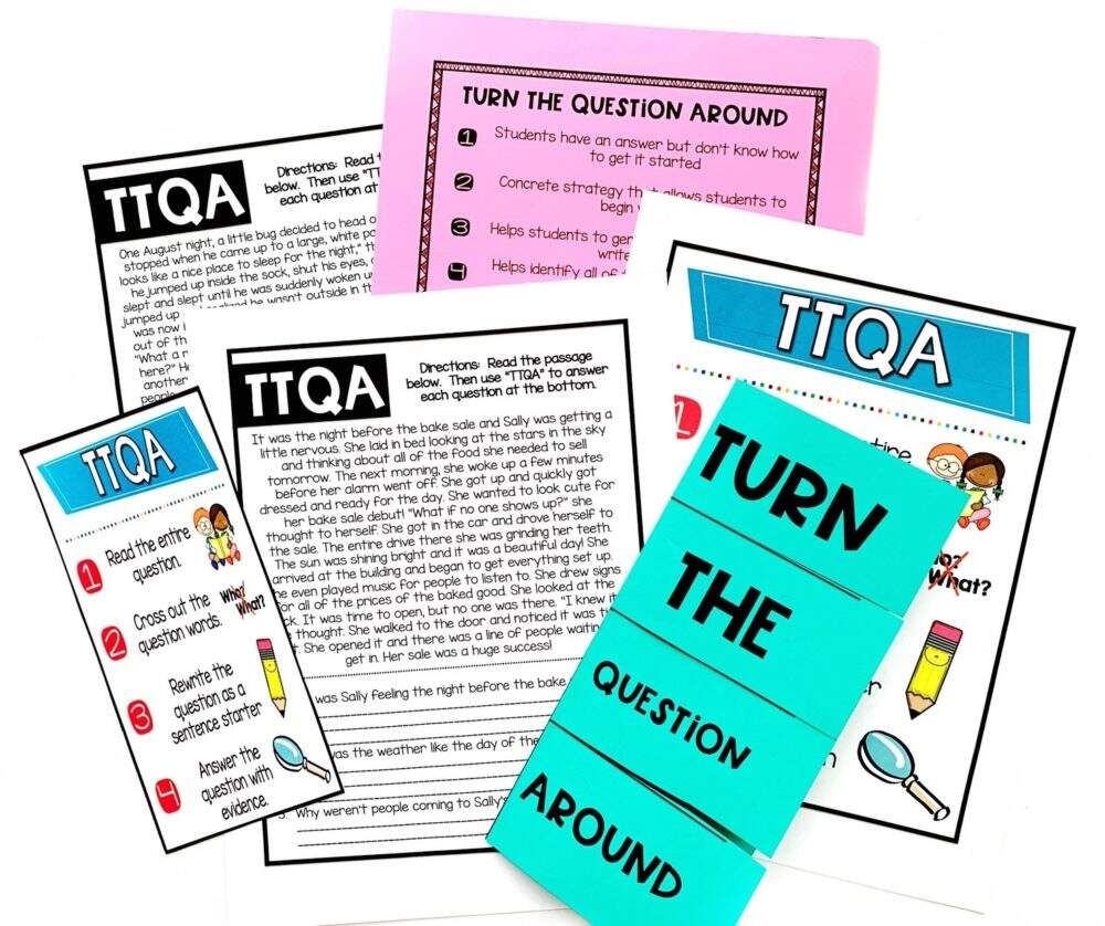 Comprehension Question And Answer Strategy For Elementary Classrooms