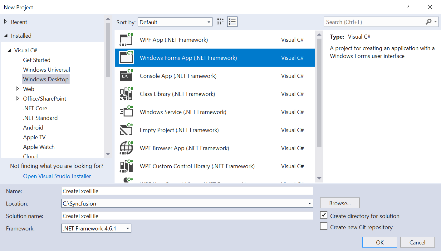 Create Read And Edit Excel Files In Windows Forms Syncfusion