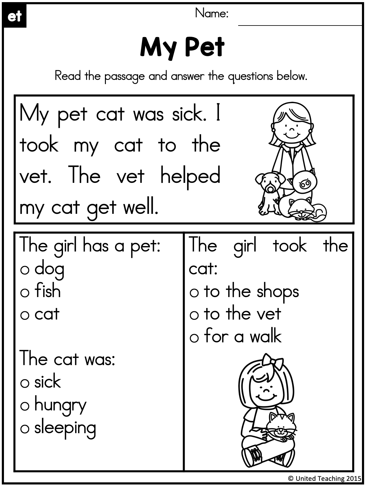 CVC Word Family Comprehension Checks United Teaching CVC Word Family Comprehension Checks United Teaching