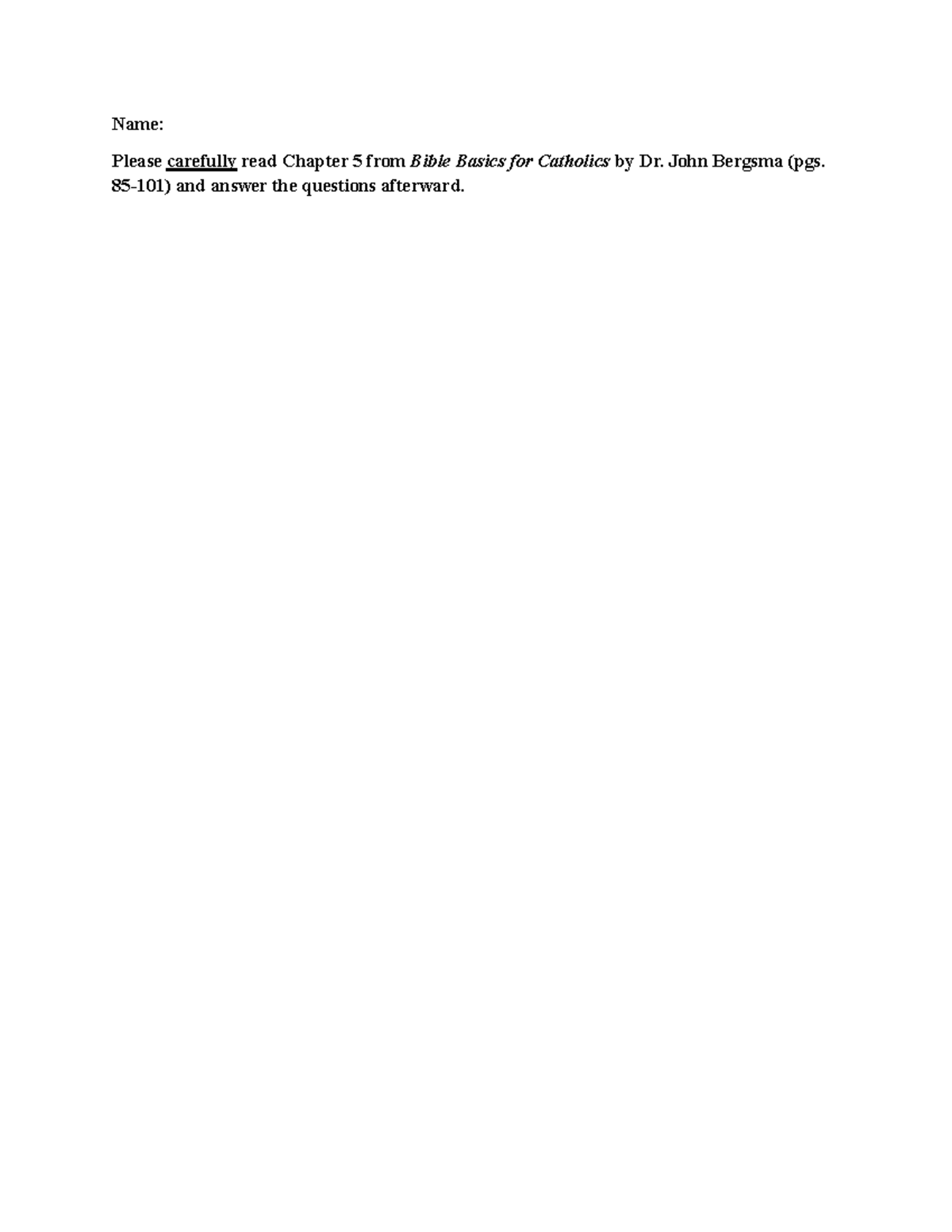 Davidic Covenant Analysis Bible Basics For Catholics Chapter 5 Studocu Davidic Covenant Analysis Bible Basics For Catholics Chapter 5 Studocu