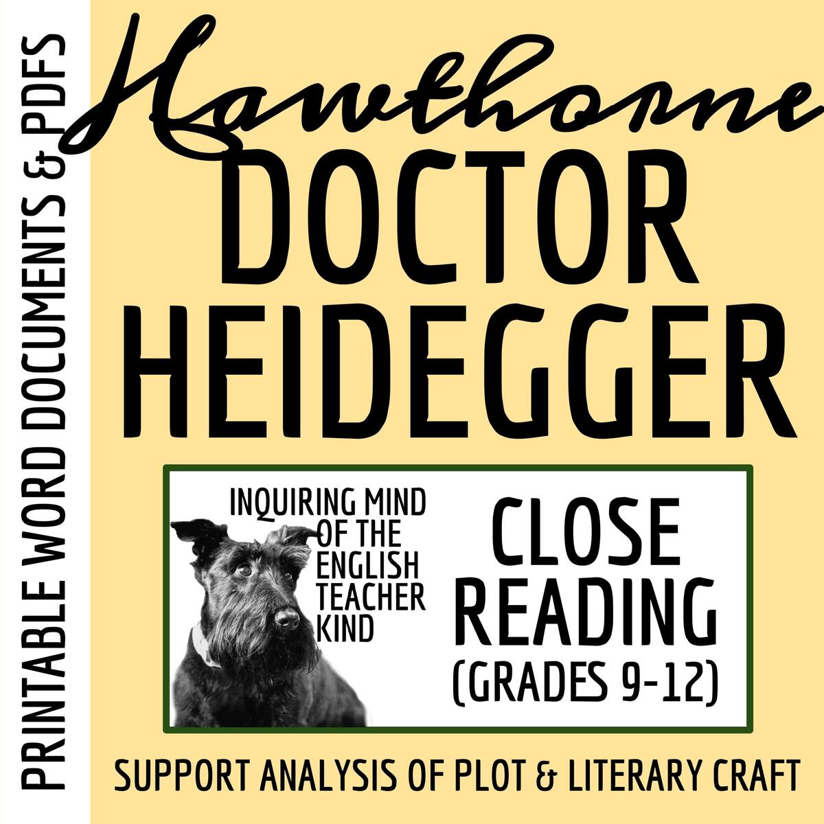 Dr Heidegger S Experiment By Nathaniel Hawthorne Close Reading Worksheet Made By Teachers Dr Heidegger S Experiment By Nathaniel Hawthorne Close Reading Worksheet Made By Teachers