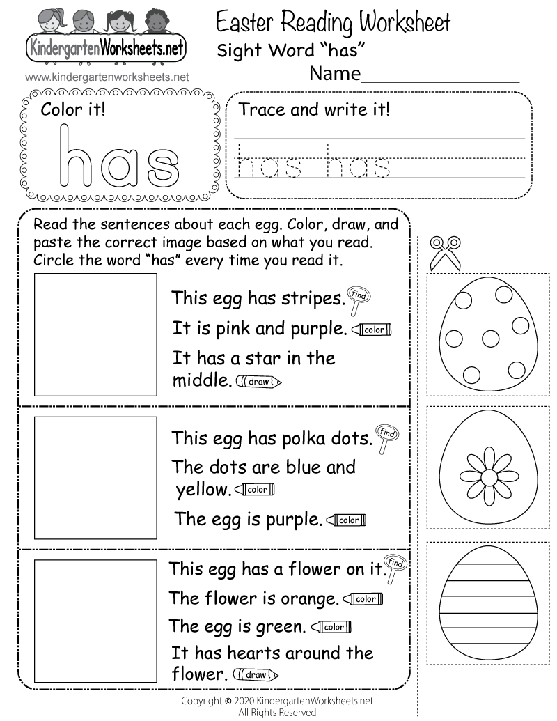 Easter Comprehension Worksheet Top Teacher