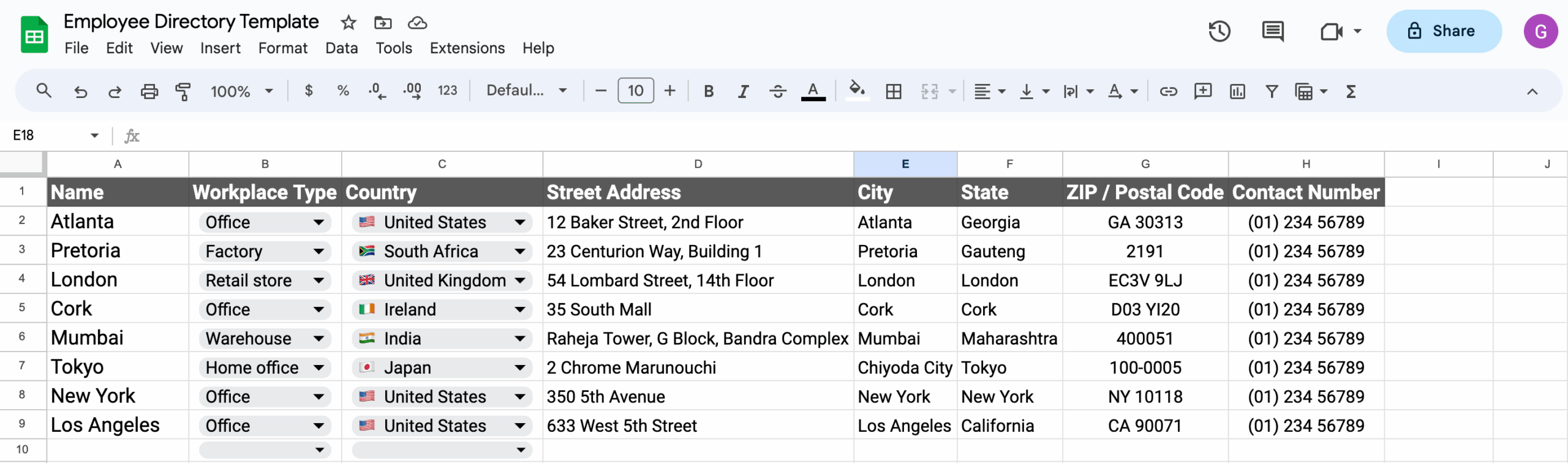 Employee Directory Templates OneDirectory