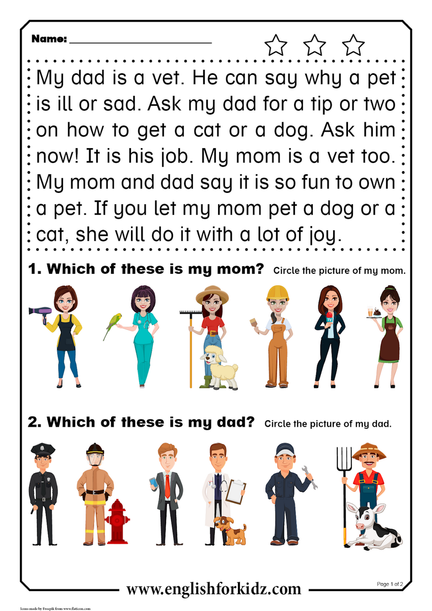 English For Kids Step By Step Reading Comprehension Worksheets Short Word Stories 18 Wh Questions Reading Comprehension Worksheets Free PDF At Worksheeto