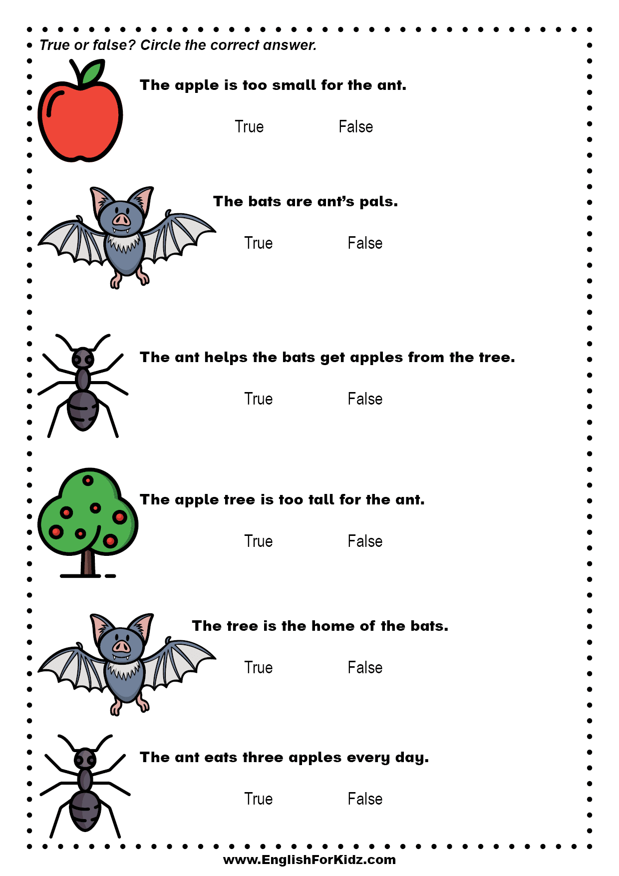 English For Kids Step By Step Reading For Kindergarten And Elementary Students Free PDF Kindergarten Reading Comprehension Worksheets Superstar Worksheets