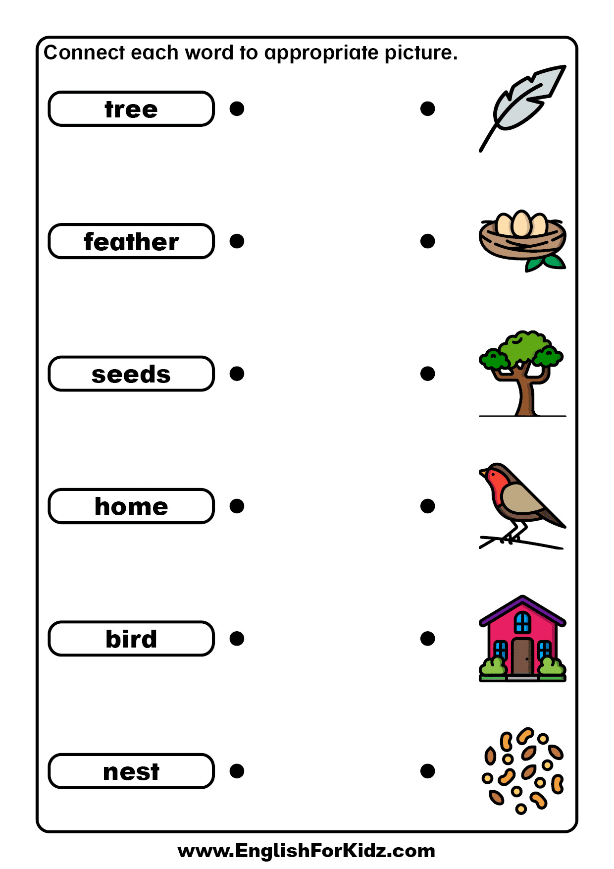 English For Kids Step By Step Simple Reading Comprehension About Bird Free PDF English For Kids Step By Step Simple Reading Comprehension About Bird Free PDF