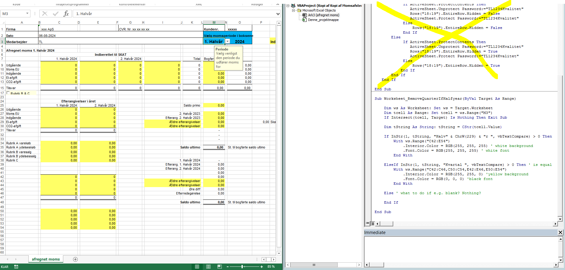 Excel I Want VBA To Turn Specific Cells White Yellow And Change Font Colour Based On The Right Most 7 And 8 Letters Of Cell M3 Stack Overflow Excel I Want VBA To Turn Specific Cells White Yellow And Change Font Colour Based On The Right Most 7 And 8 Letters Of Cell M3 Stack Overflow