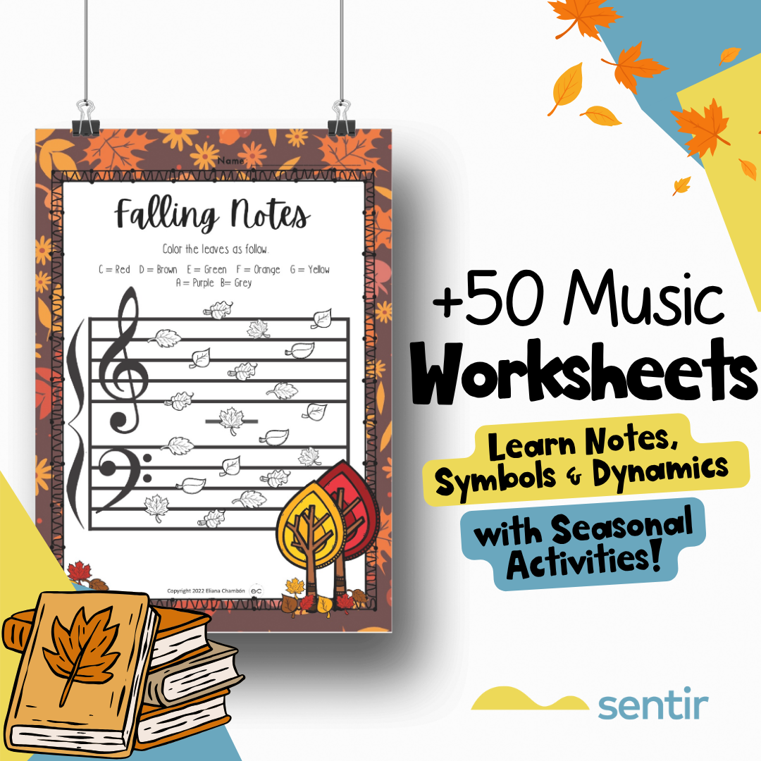 Fall Music Worksheets Note Reading Symbols Dynamics 50 Pages Made By Teachers
