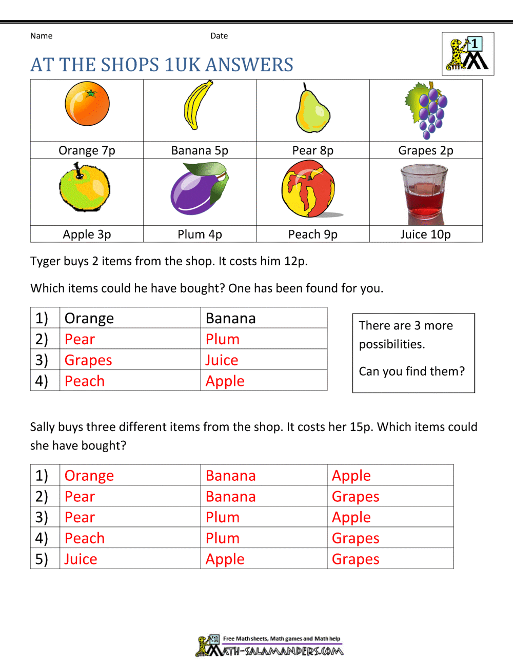 First Grade Math Problems Greater Than Less Than Worksheet Comparing Numbers To 100