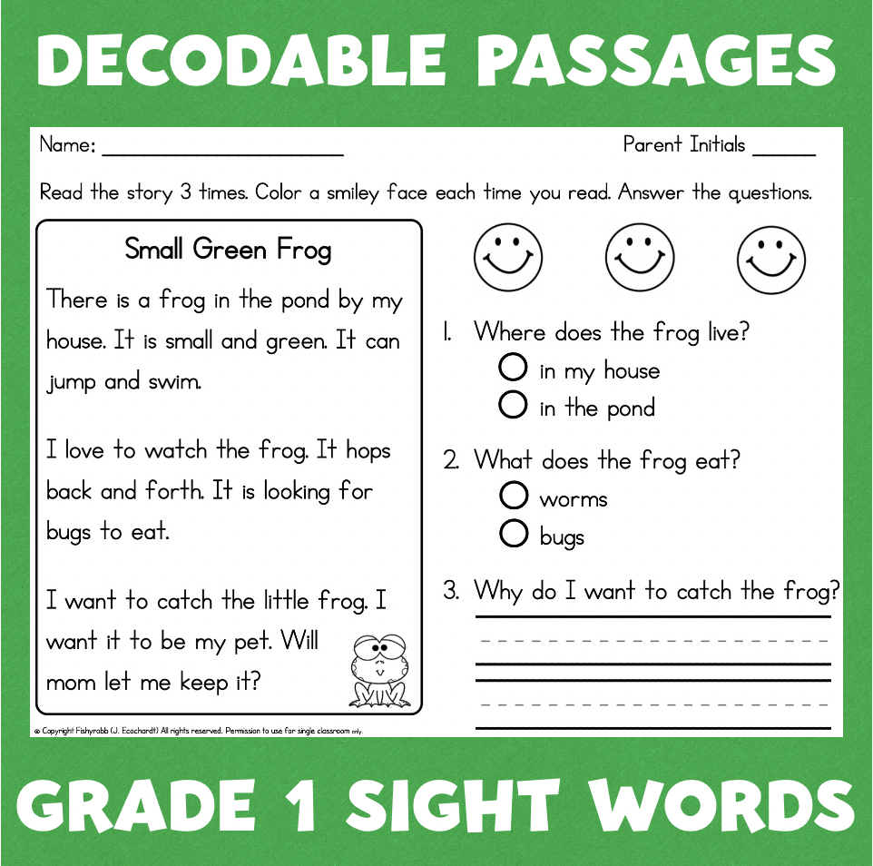 First Grade Reading Comprehension Passages Made By Teachers Reading Comprehension Printable Worksheet First Grade Kindergarten Instant Download Homeschool Teacher Kids Distance Etsy