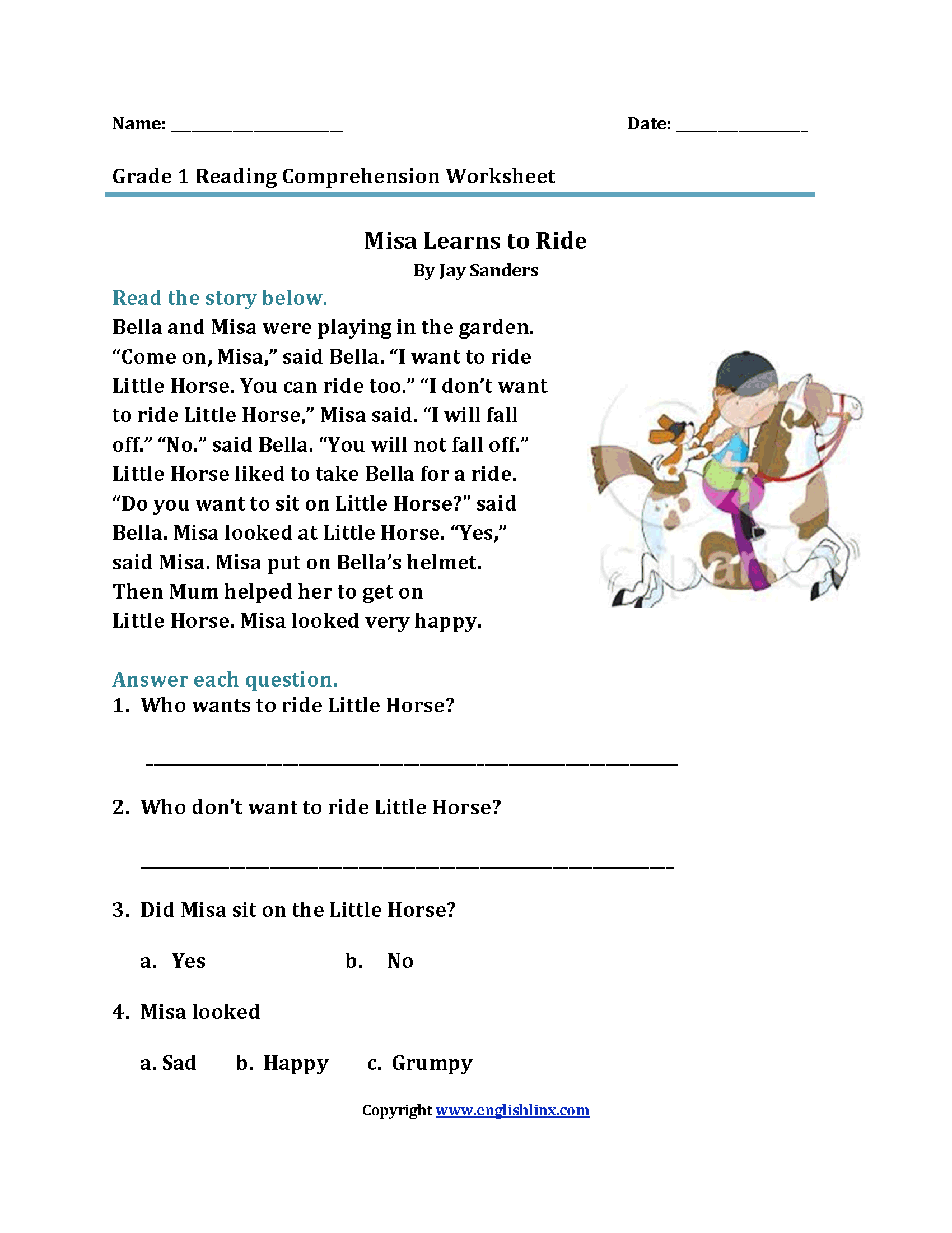 First Grade Reading Worksheets Improve Fluency Vocabulary First Grade Reading Worksheets Improve Fluency Vocabulary
