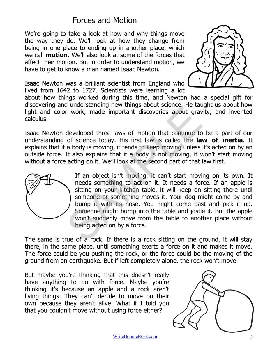 Forces And Motion Learning About Science Level 4 Made By Teachers