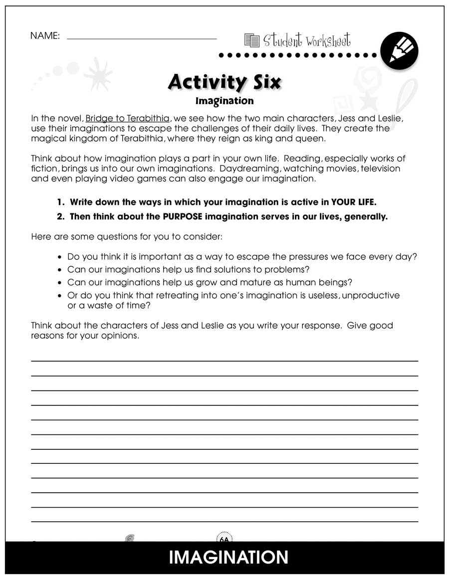 Free Bridge To Terabithia Worksheet Download Free Bridge To Terabithia Worksheet Png Images Free Worksheets On Clipart Library Bridge To Terabithia Anticipation Guide Reflection