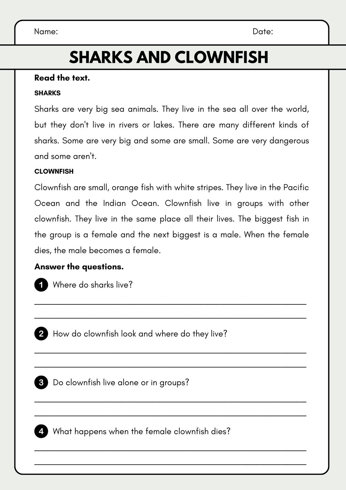 Free Custom And Printable Reading Worksheet Templates Canva