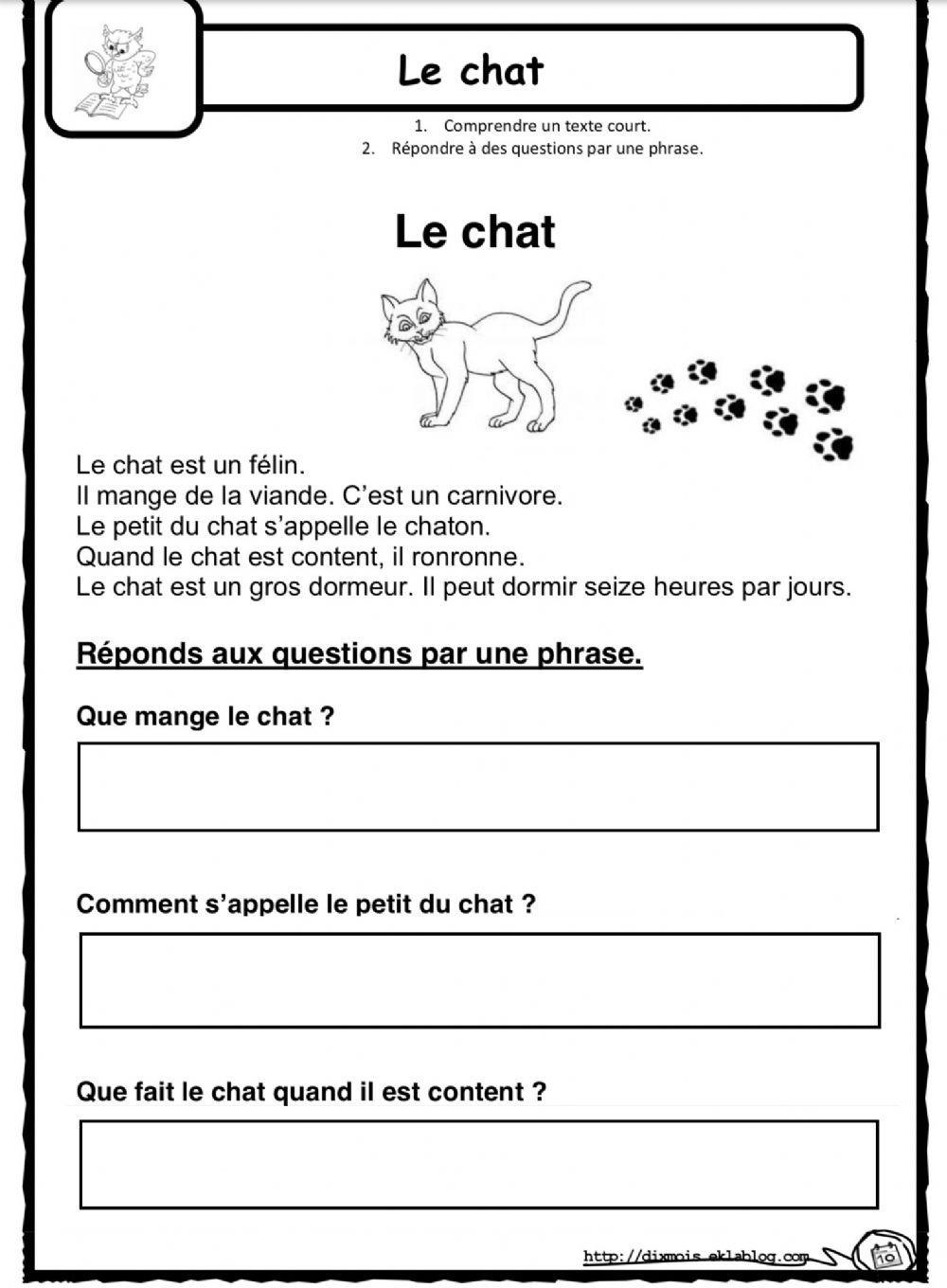 Free French Reading Comprehension Worksheet Download Free French Reading Comprehension Worksheet Png Images Free Worksheets On Clipart Library