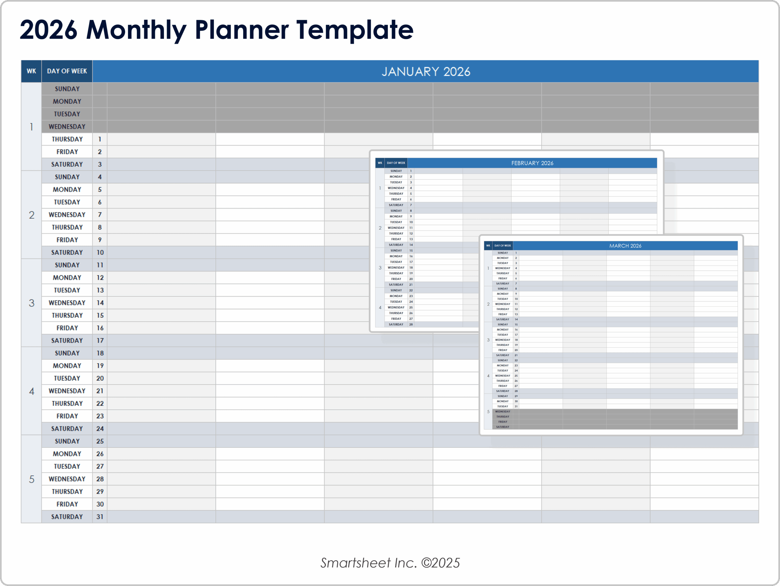 Free Google Sheets Monthly Calendar Templates Free Google Sheets Monthly Calendar Templates