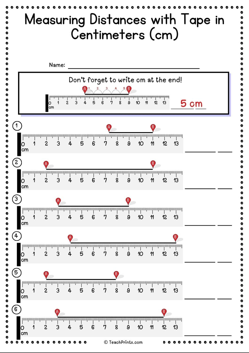 Free Measuring Tape Worksheets Teach Prints Free Measuring Tape Worksheets Teach Prints