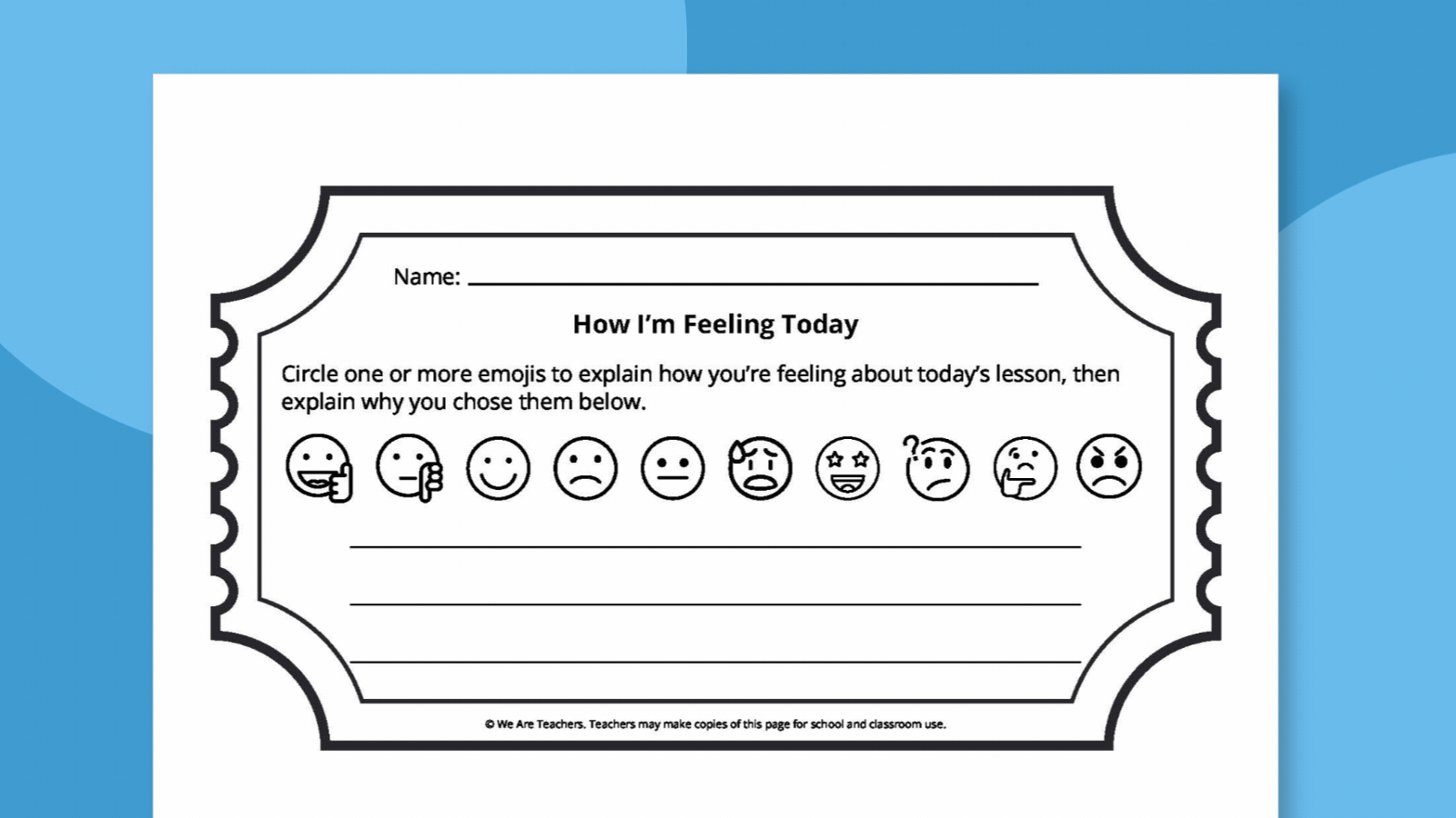 Free Printable Exit Ticket Template Bundle 8 Fun Options Exit Ticket Exit Slip Anchor Charts School Posters Education Etsy