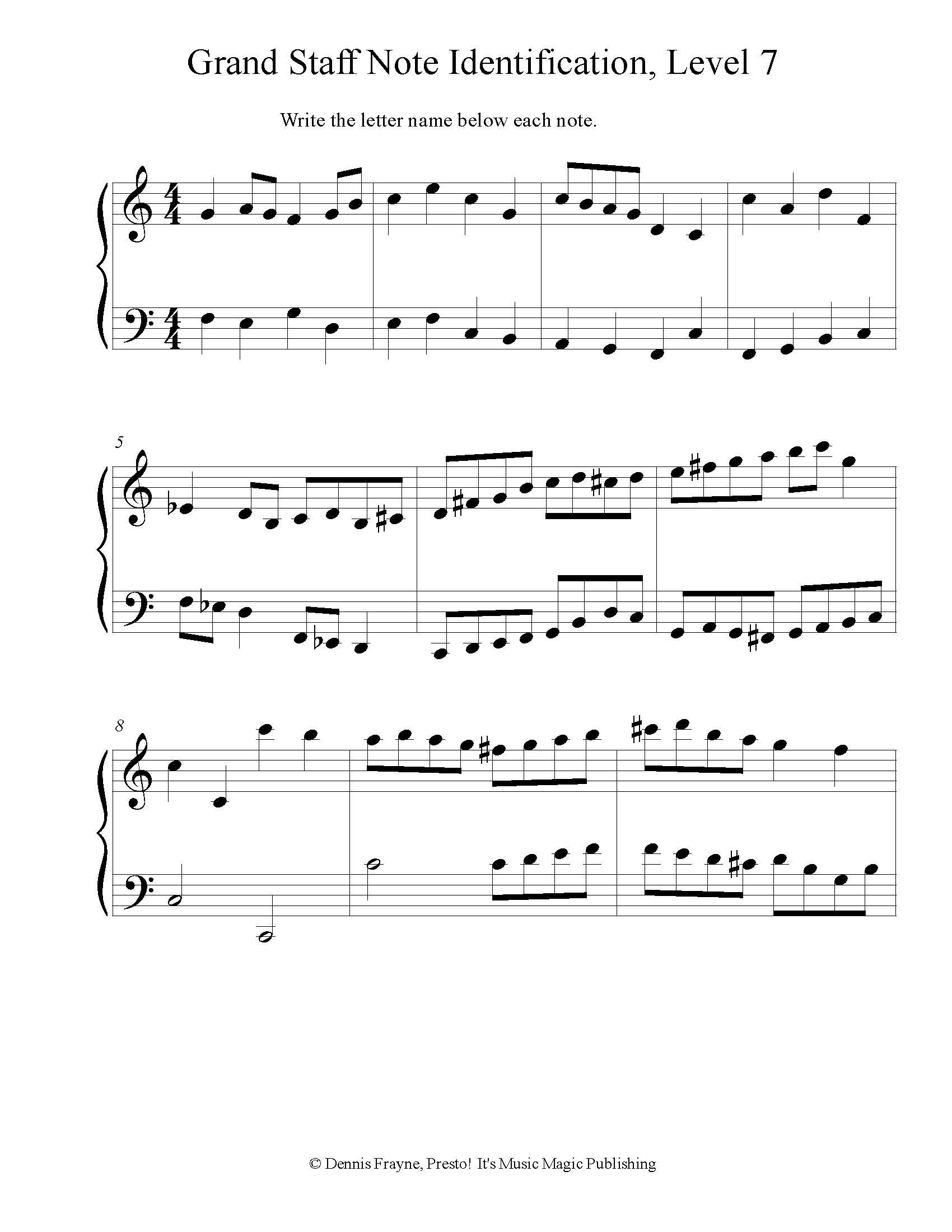 FREE Printable Music Note Naming Worksheets Presto Its Music Worksheets Library FREE Printable Music Note Naming Worksheets Presto Its Music Worksheets Library