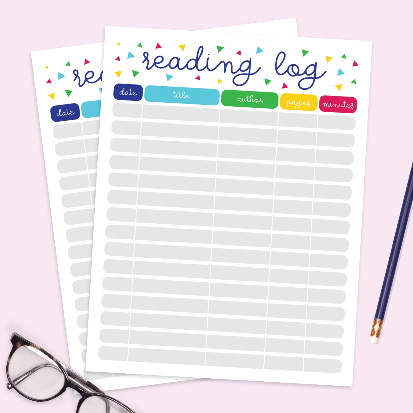 Free Printable Reading Log Pineapple Paper Co Free Printable Reading Log Pineapple Paper Co